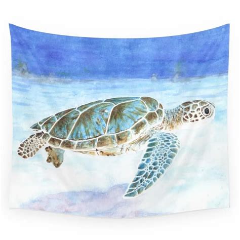 New Mandala Tapestry Sea Turtle Printed Wall Hanging Tapestry Room