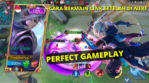 TUTORIAL LING PATCH TERBARU ROTASI BUILD TIPS AND TRICK Mlbb