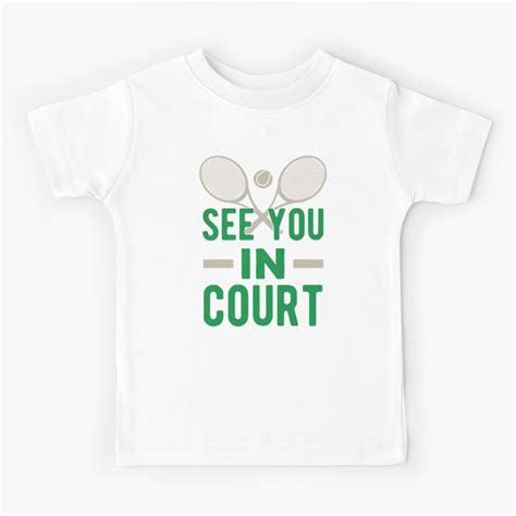 "Funny Tennis" Kids T-Shirt for Sale by artworkbyrihen | Redbubble