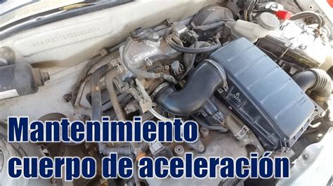 Limpieza De Cuerpo De Aceleraci N Suzuki Alto Youtube