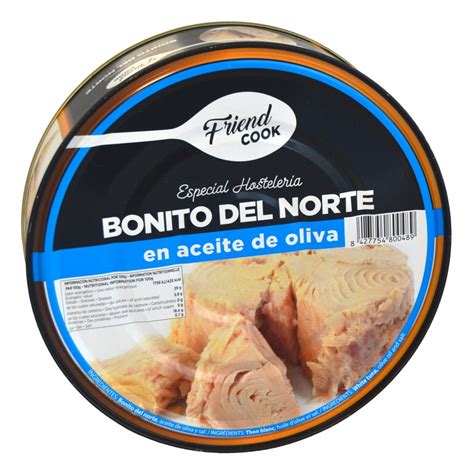 Bonito Del Norte En Aceite De Oliva G Friendcook