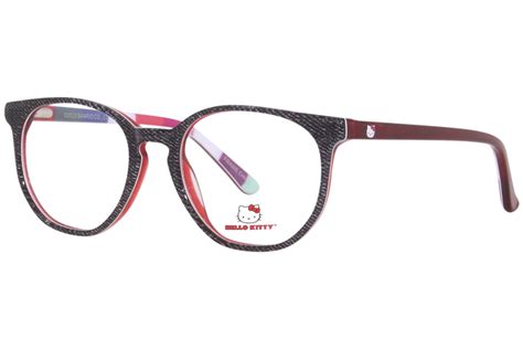 Hello Kitty Hk 364 1 Eyeglasses Youth Girls Full Rim Round Shape