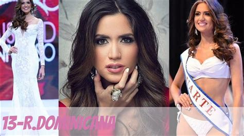 Miss Universe 2017 Prediction Top 13 Youtube