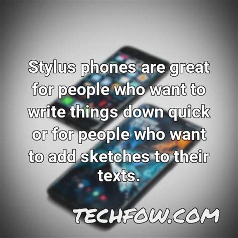 What Is a Stylus Phone (Updated) - TechFOW.com