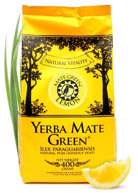 Yerba Mate Green LEMON Despalada 1kg LIMON