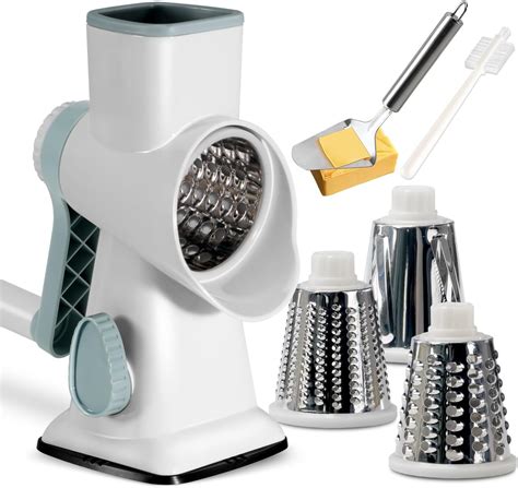 Lifeeverkeep Rotary Cheese Grater Cheese Shredder Cheese