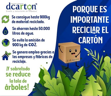 PORQUE ES IMPORTANTE RECICLAR EL CARTÓN DcartonDcarton