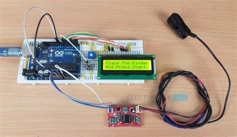 Heart Beat Sensor Using Arduino Block Diagram Arduino Circui