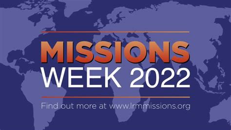 Missions Week The City Of Litchfield