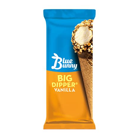 Blue Bunny Big Dipper Vanilla Cool Cow Ice Cream