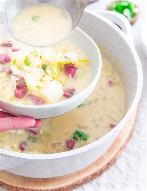 Reuben Soup Creamy Reuben Soup Recipe With Corned Beef Recipe