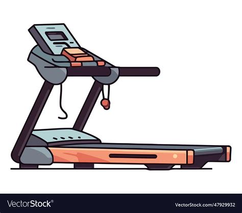 Treadmill Royalty Free Vector Image - VectorStock