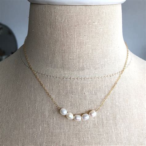 Baby Pearl Necklace - IsabelleGraceJewelry