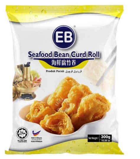 Eb Seafood Beancurd Roll Food And Drinks Chilled And Frozen Food On Carousell