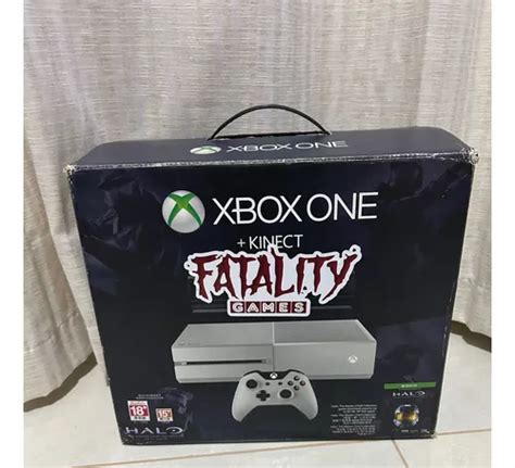 Xbox One Fat Halo Edition Na Caixa Mercadolivre