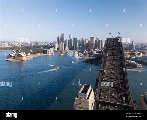 Sydney Harbour Bridge Aerial Hi Res Stock Photography And Images Alamy