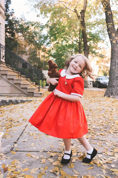 Little Orphan Annie Dress Costume Kelly In The City