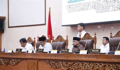 DPRD Terima KUA PPAS Perubahan APBD 2024 Dari Walikota