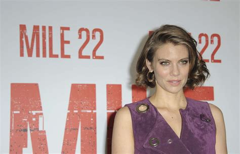 Lauren Cohan: Mile 22 Photocall in Los Angeles -01 | GotCeleb