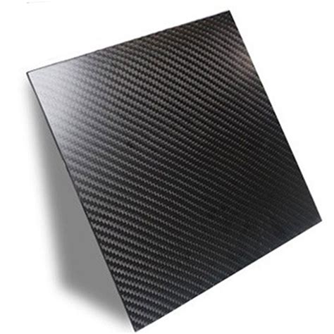 Mm Plain Twill Industrial Carbon Fiber Sheet High Modulus