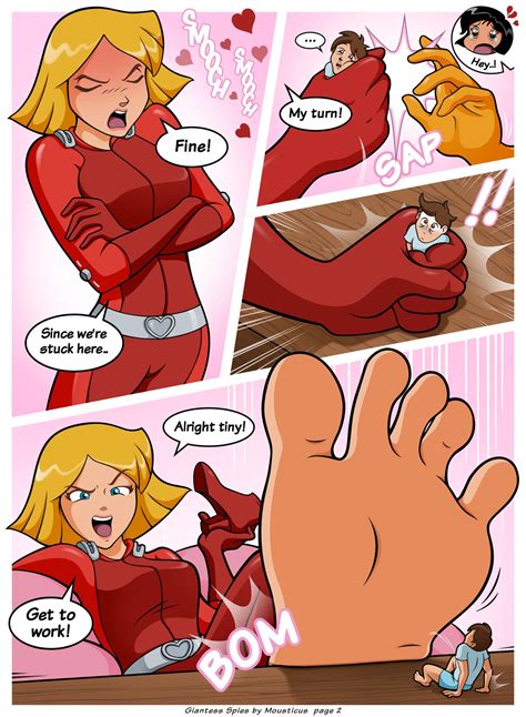 Mousticus Giantess Spies Porn Comix One