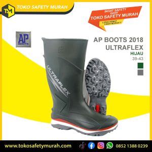 Sepatu Boot Safety Petrova Steel Toe Cap Midsole Besi Boots Toecap