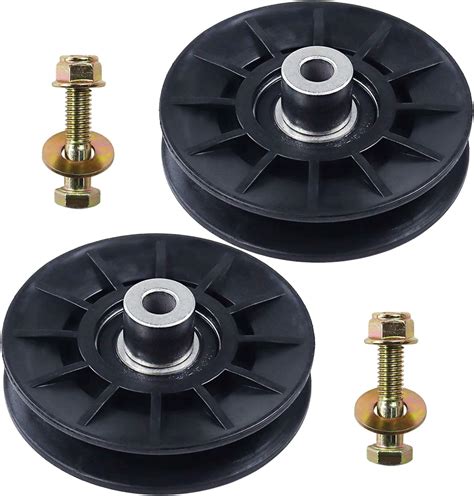 Amazon POSFLAG 2 Pack 532194326 Idler Pulley Replaces Craftsman