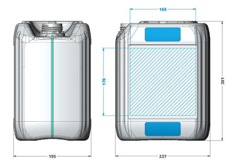 Hdpe Jerry Cans Liter Un Natural Din Item J V Nipak