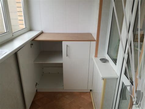 Тумба на балкон — заказ и установка по Москве | Filigranika