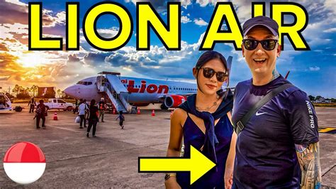 Indonesian Lion Air Boeing 737 900er Flight Bali To Semarang Youtube