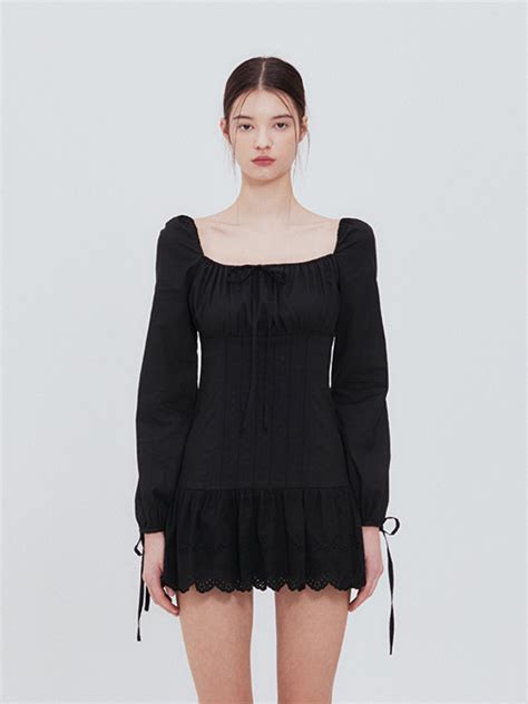 Musinsa Not Your Rose Riri Dress Black