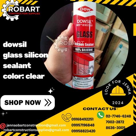 Dowsil Glass Silicone Sealant Color Clear Commercial Industrial