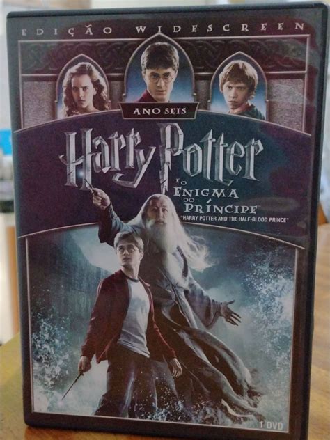 Harry Potter e O Enigma do Príncipe Dvd Usado Filme e Série