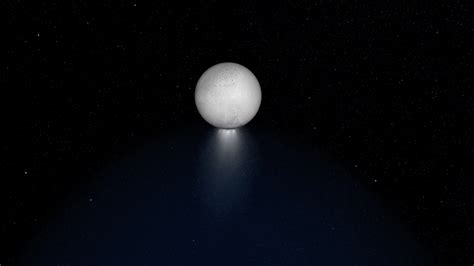 Watch This Huge 9600 Km Geyser Escape From The Moon Enceladus Archyde