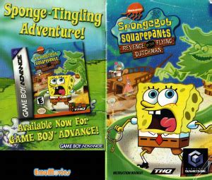 Handleiding Nintendo GameCube SpongeBob SquarePants Revenge Of The