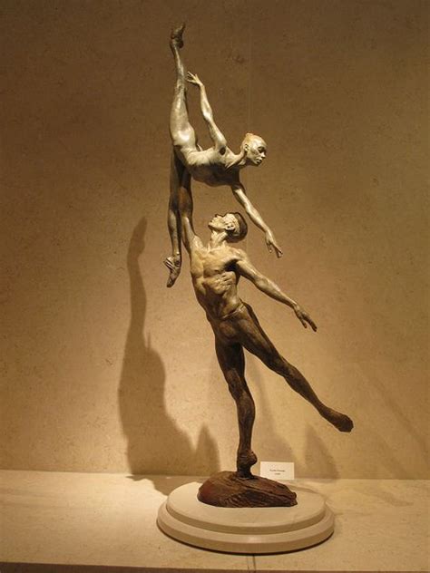 Richard MacDonald. He sculpts dancers, acrobats and Olympic athletes with grace and drama ...