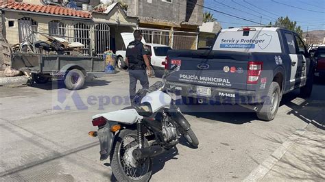 Municipales Detienen A Ladr N Y Aseguran Motocicleta Robada En Las