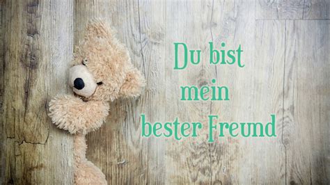 Postkarte - Du bist mein bester Freund - Freundschaft - YouTube