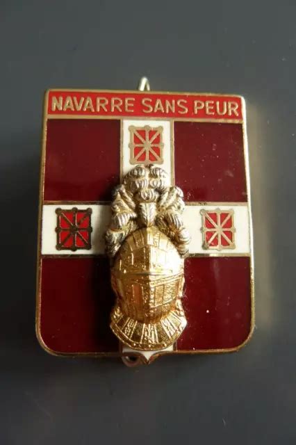 Original Militaire Insigne Regiment D Infanterie Drago Tbe Eur