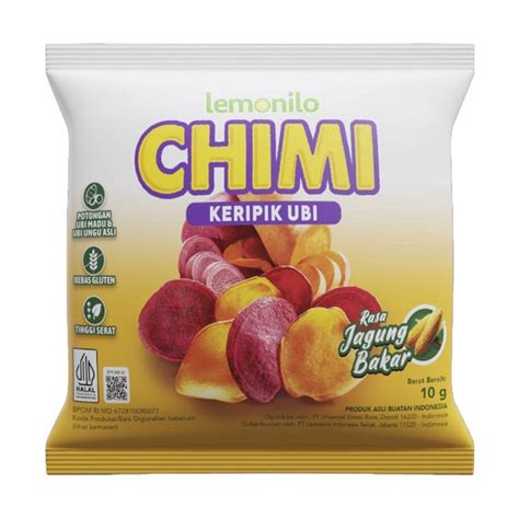 Lemonilo Chimi Keripik Ubi Jagung Bakar 10 Gr Indonesia Distribution Hub