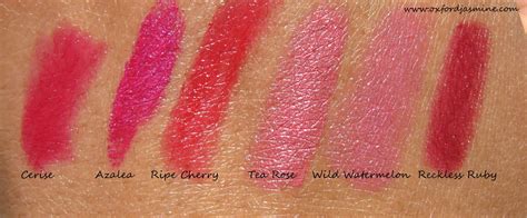 Oxfordjasmine Bwc New Lipsticks Swatches