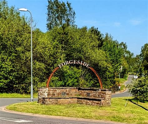 Forgeside Name Sign Blaenavon Jaggery Cc By Sa Geograph