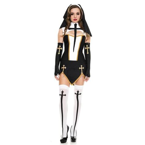 Music Legs Intimates And Sleepwear Bad Habit Nun Costume Set Poshmark