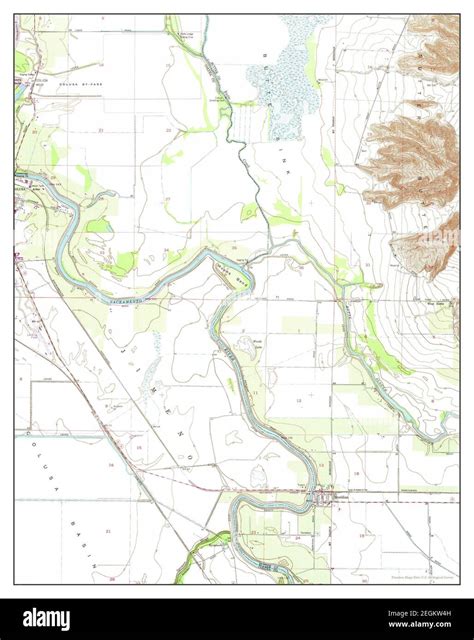 Meridian, California, map 1952, 1:24000, United States of America by ...