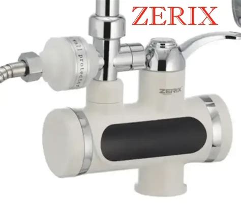 Купить Проточный водонагреватель ZERIX ELW11-E (с индик. темп.), цена ...