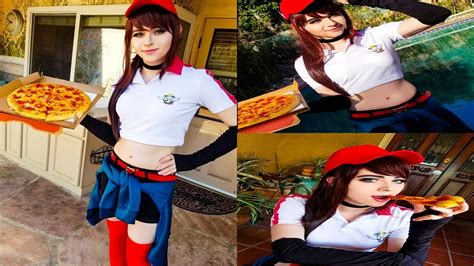 C Sneaky Pizza Delivery Sivir Cosplay Asmr Imaqtpie Pokimane