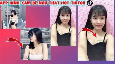 App GhÉp HÌnh XĂm BÉ NhƯng ĐẸp NhƯ ThẬt Hot Tiktok Xuyên Ưi Youtube