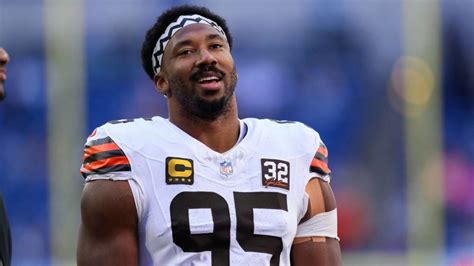 Browns DE Myles Garrett amid 2023 season: 'I’m nearing my prime, the ...