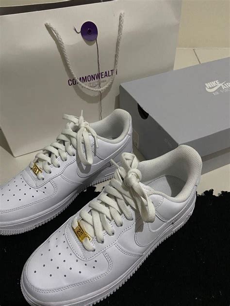 Nike Air Force Triple White Men S Fashion Footwear Sneakers On Carousell