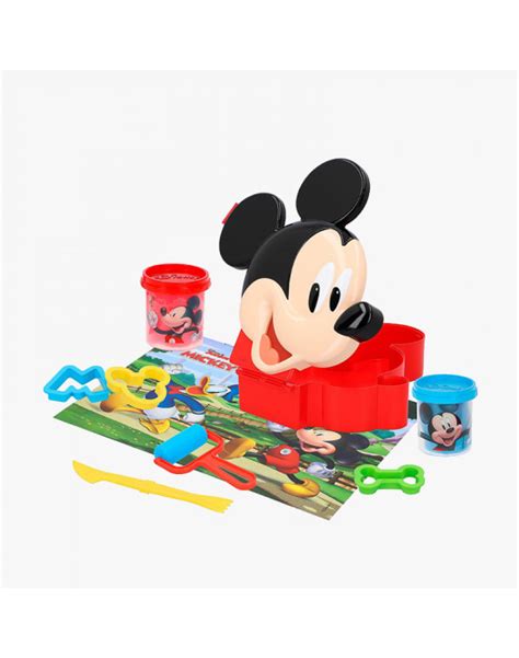 Caja Mickey D Plastilina X Gr Con Moldes Tiendas Mgi